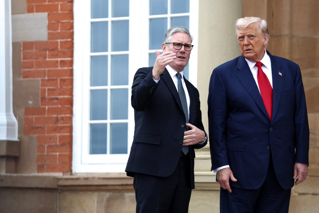 Trump golfs, hosts Starmer, makes EU trade deal in Scotland - as ...