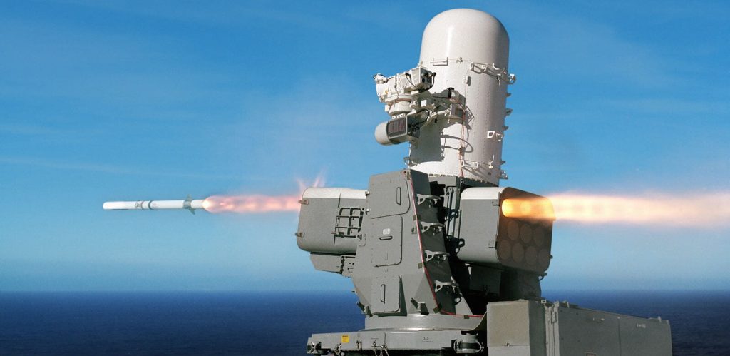 SeaRAM Ship Defense System | Raytheon