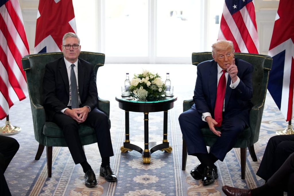 Trump blasts 'nasty' London mayor Khan — as British PM looks on ...