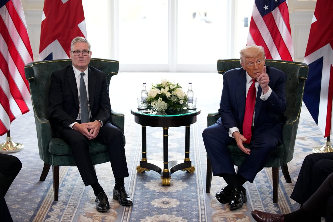 Trump blasts 'nasty' London mayor Khan — as British PM looks on ...