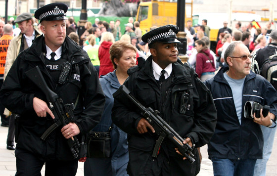 For some British bobbies, a gun comes with job