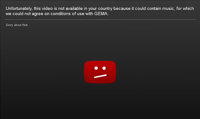 Blocking of YouTube videos in Germany - Wikipedia