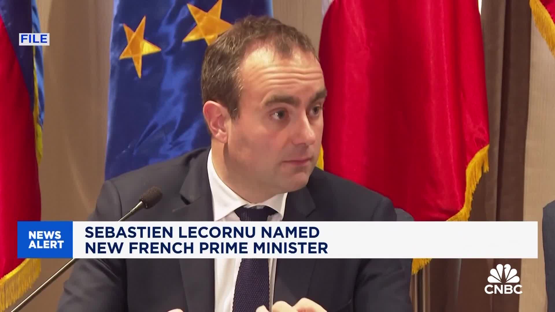 Who is Sébastien Lecornu, France's new prime minister