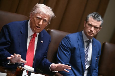 Trump says Hegseth is 'doing a great job' despite reports of ...