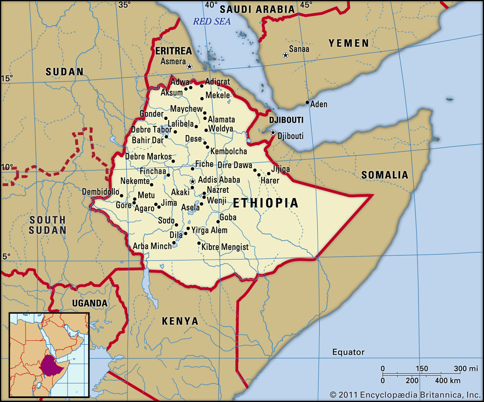 Ethiopia | Dams, GERD, Religion, Language, Currency, Map ...