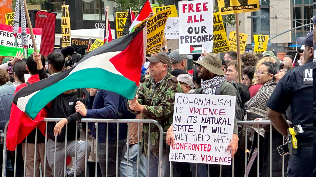 Support for Hamas Terror at Anti-Israel Rallies Across the U.S