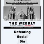 MIA Weekly - Defeating Social Sin